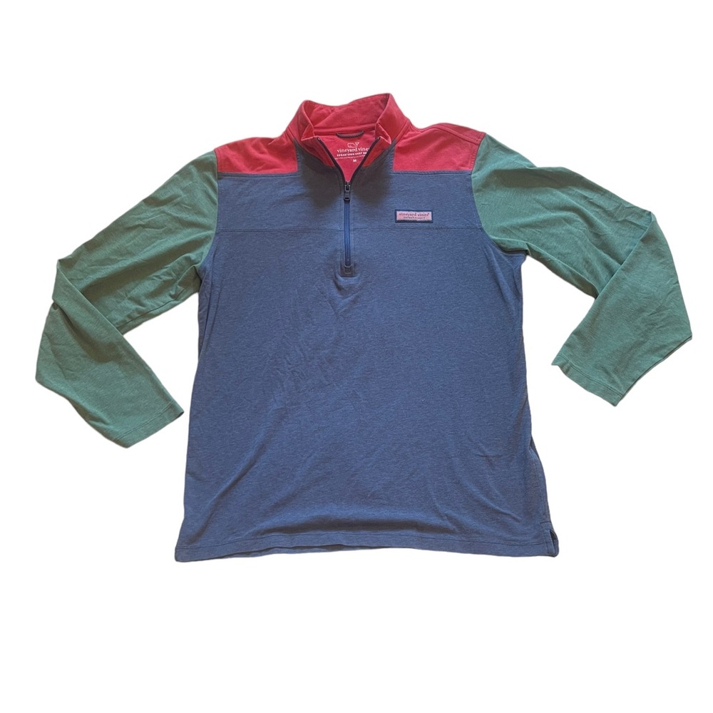 Vineyard Vines Quarter Zip Edgartown Shep Shirt Size Medium